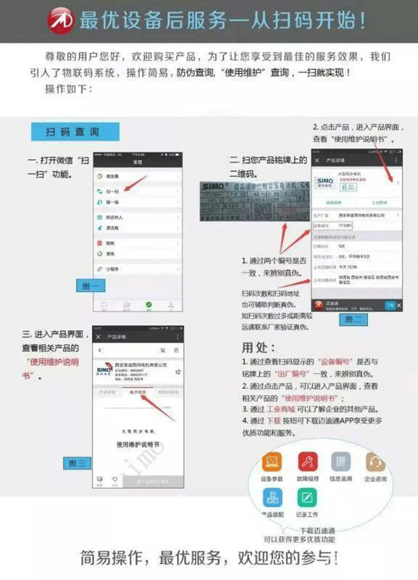 西安泰富西瑪電機(jī)2018年1月1日起全面啟用產(chǎn)品防偽碼系統(tǒng)。